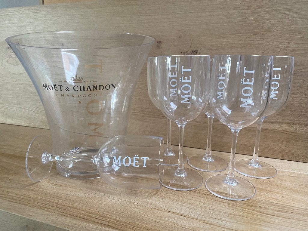 Champagne set moët & Chandon, Verzamelen, Ophalen of Verzenden, Zo goed als nieuw, Overige typen