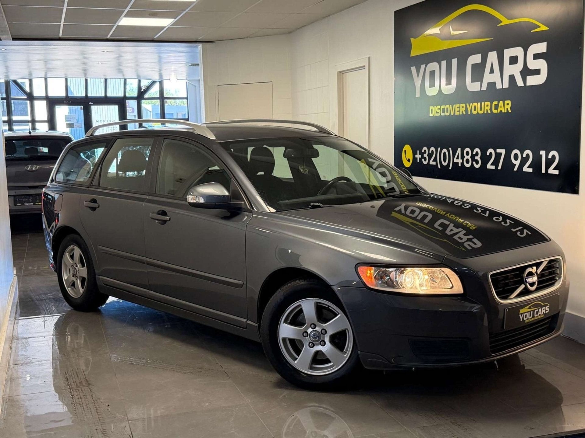 Volvo V50 1.6 D DRIVe Start/Stop Business Edition, Auto's, Euro 5, Stof, Gebruikt, Zwart