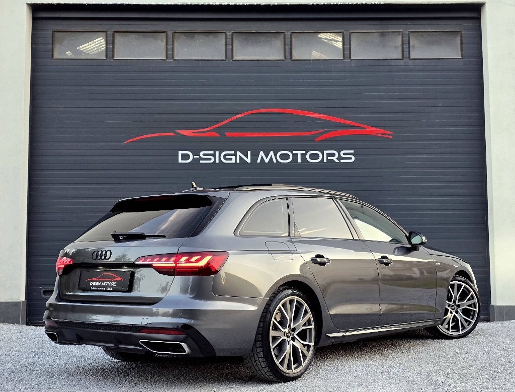 AUDI A4 AVANT 35 TFSI S LINE (150pk) S TRONIC 2022 84.805km, 4 cilinders, 1984 cc, A4, Leder