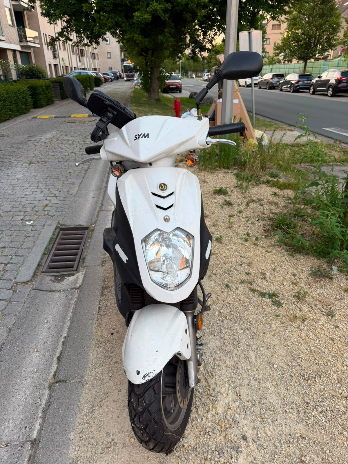 Scooter SYM SportX 50 cm³, Vélos & Vélomoteurs, Scooters | SYM, Utilisé, Fiddle, Classe B (45 km/h), Essence, Enlèvement