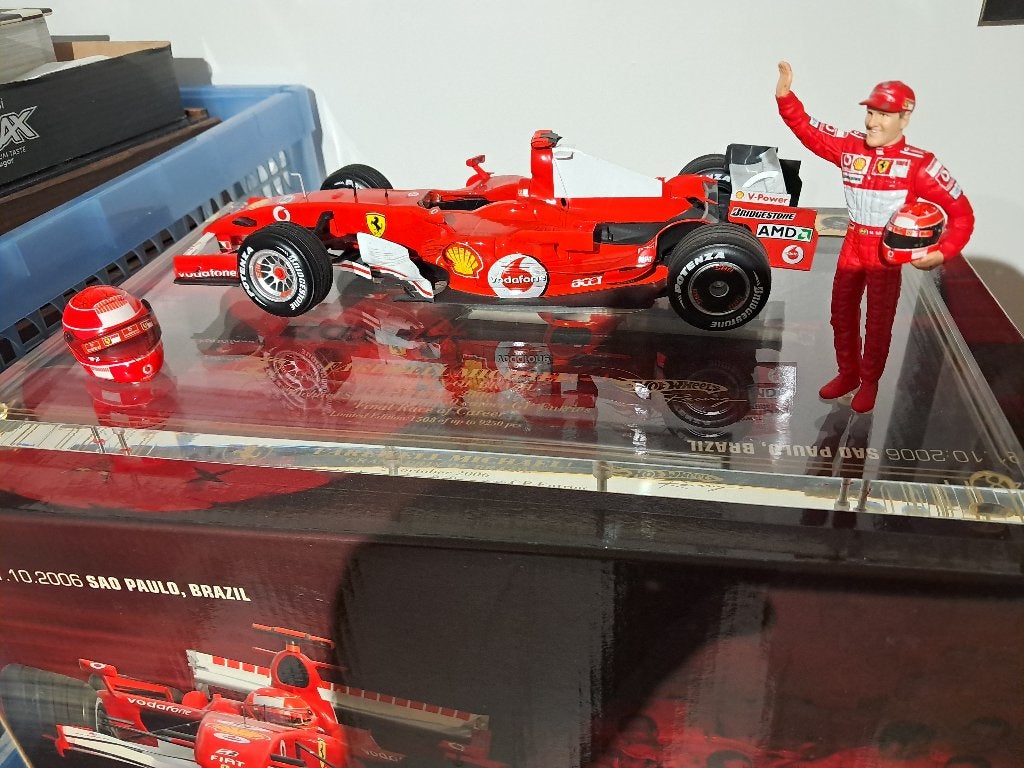 F1 1/18 248F1 M.Schumacher, Enlèvement ou Envoi, Neuf, Voiture, Hot Wheels