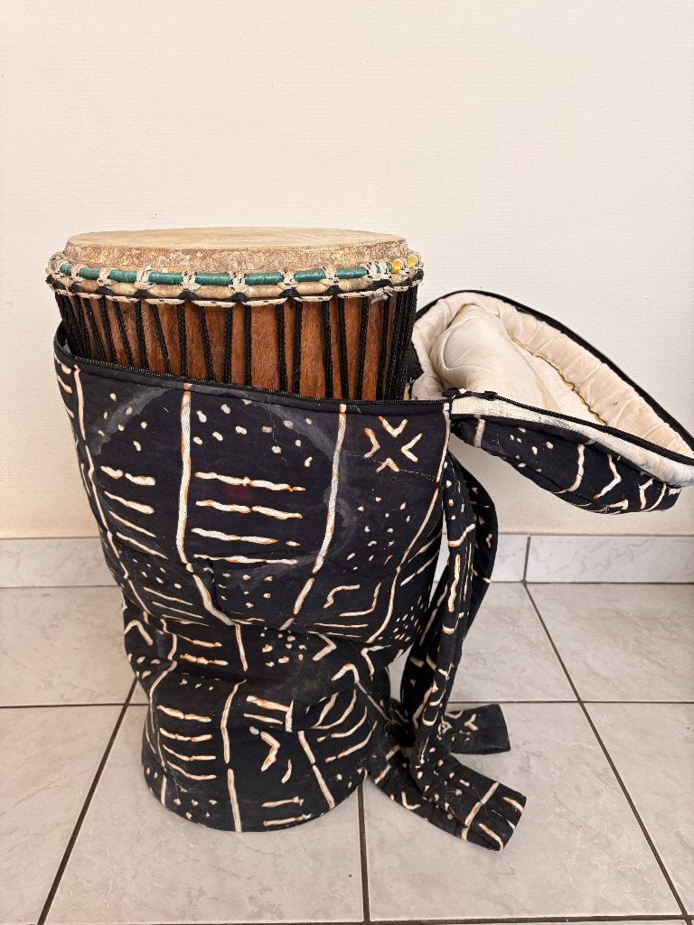Djembé Sénégalais Original, Enlèvement, Utilisé, Percussion mélodique