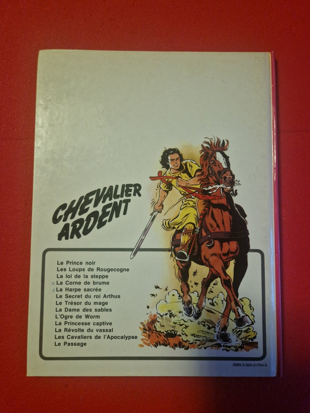 bd chevalier ardent 4, Enlèvement ou Envoi