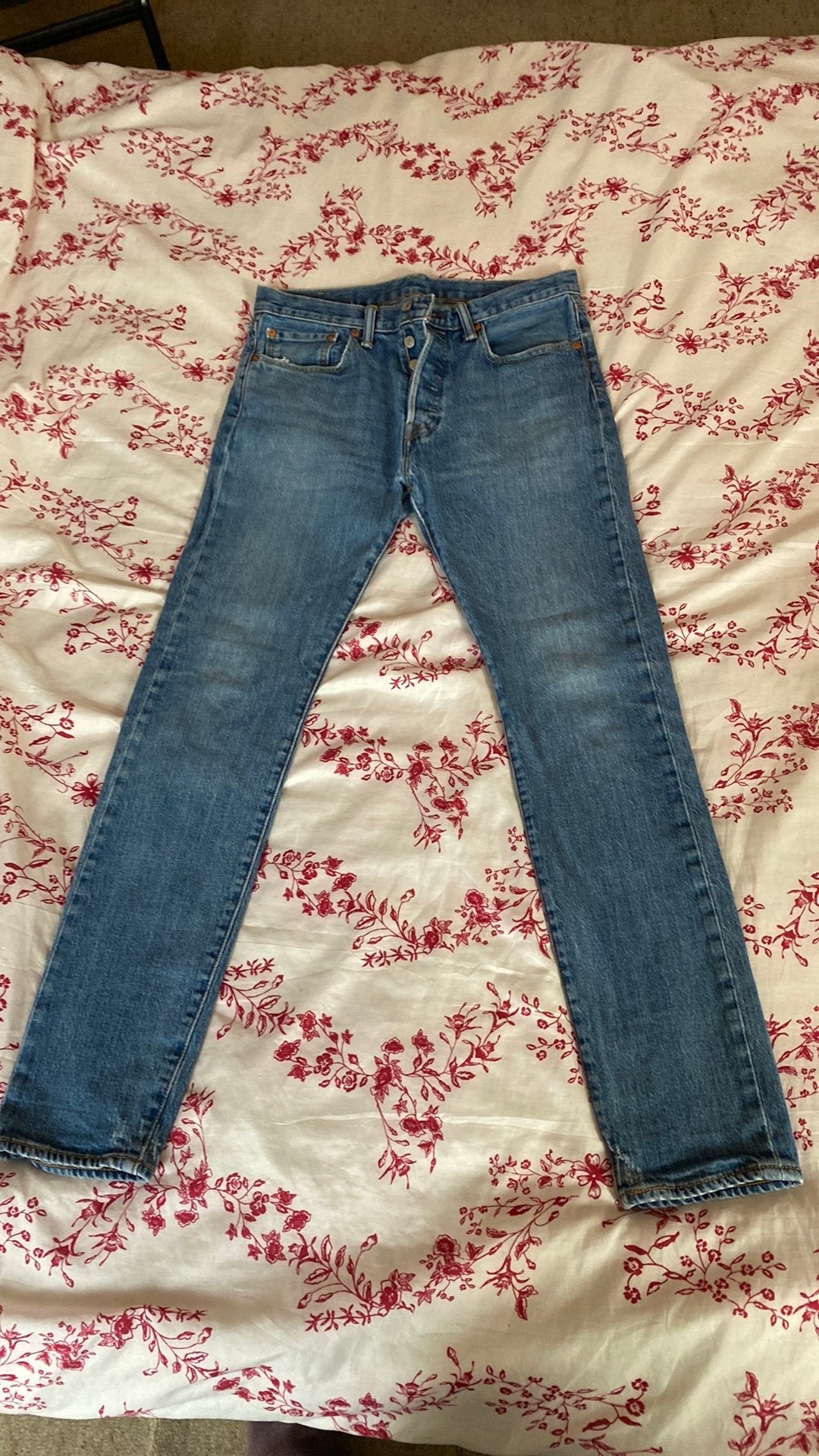 Levi Strauss jeans maat 32/32, Ophalen, Gedragen, Blauw, W32 (confectie 46) of kleiner
