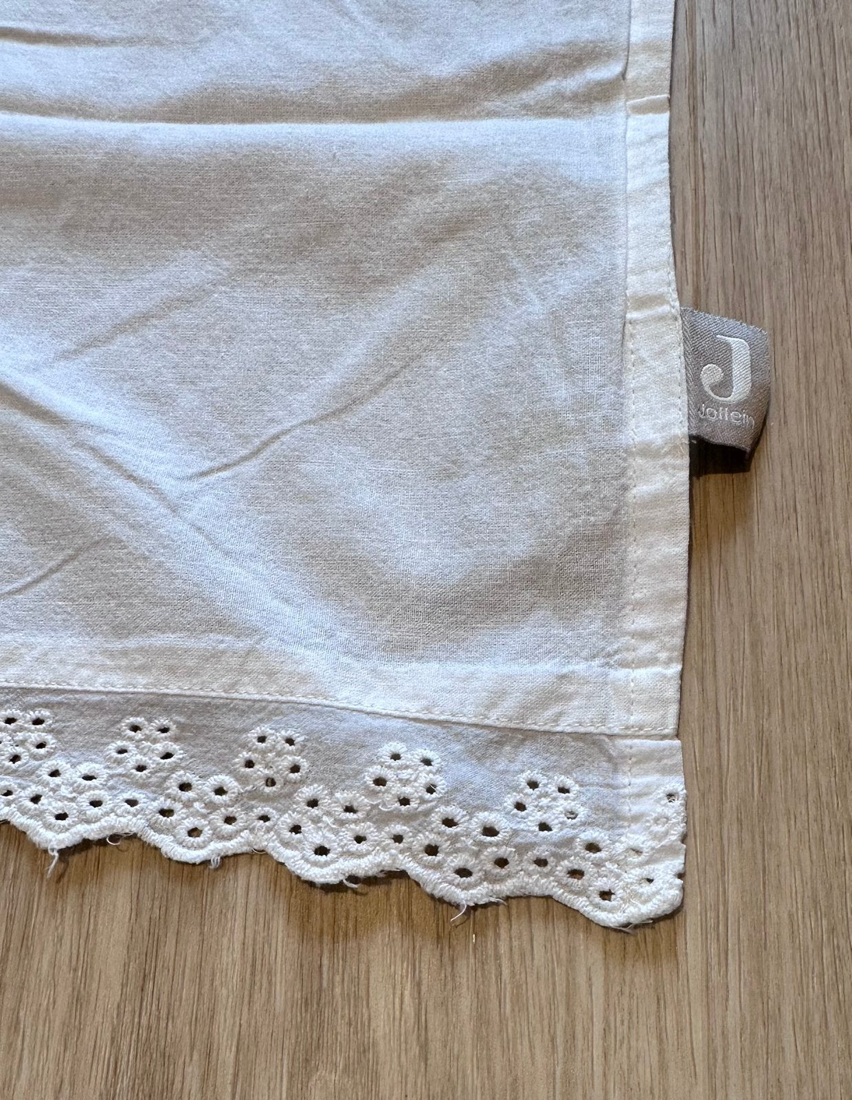 Babylaken Jollein babybed 100 x 75, Ophalen, Zo goed als nieuw