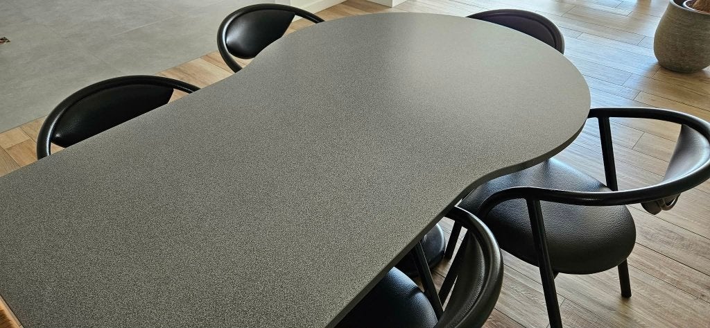 Keuken tafel met 5 mooie stoelen, Huis en Inrichting, Stoelen, Ophalen, Zo goed als nieuw