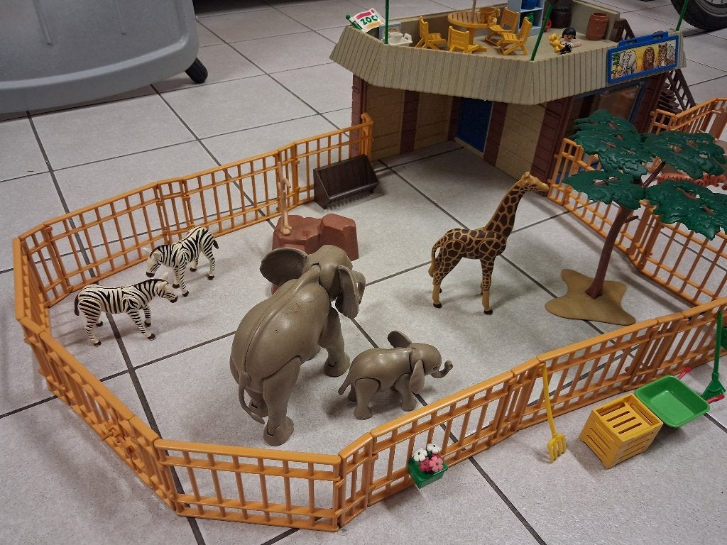 Playmobil Set 3634 - Zoo, Utilisé, Autres types, City life, Kit complet