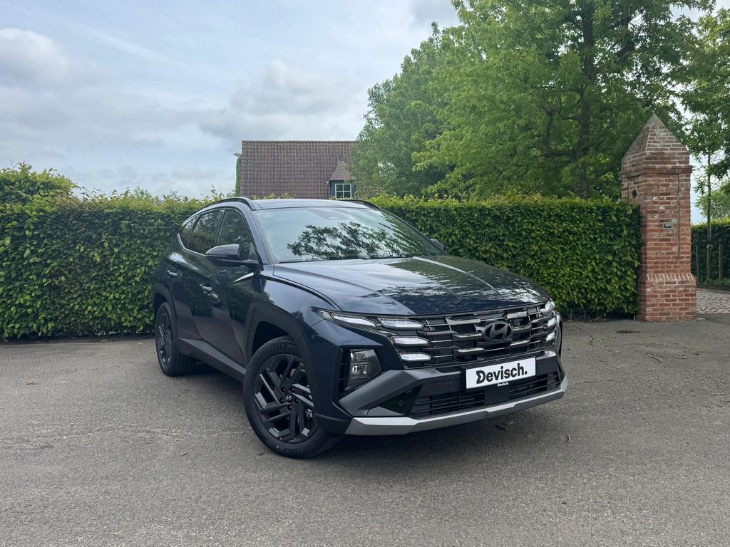 Hyundai Tucson HEV Feel Shadow (automaat), Auto's, 239 pk, 176 kW, Zwart, 4 cilinders
