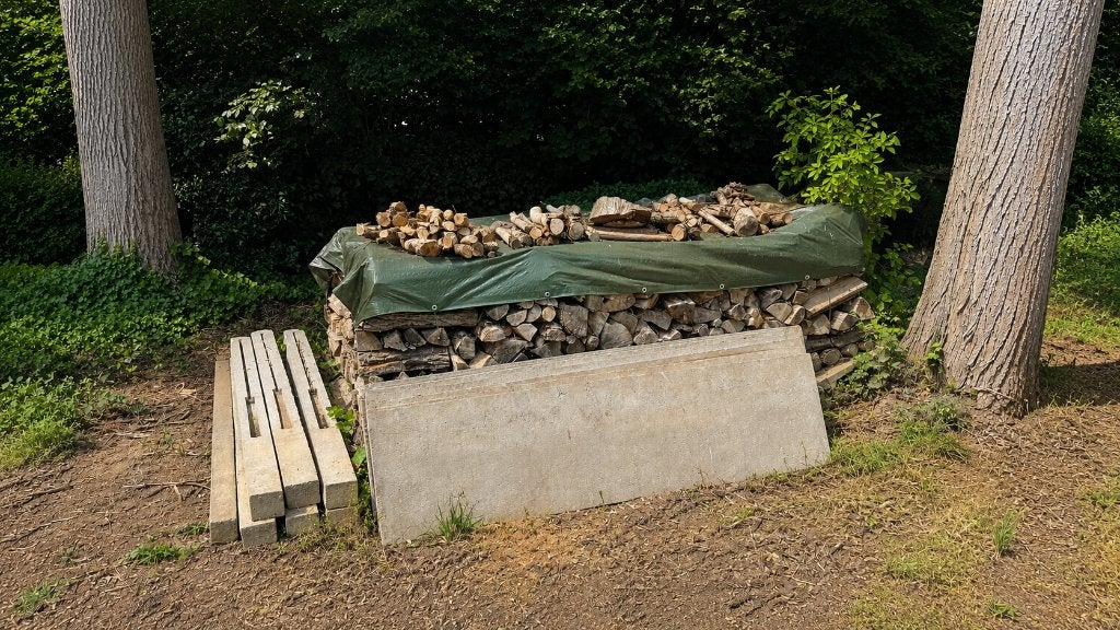 beton palen met tussenplaten, Enlèvement, Utilisé, 180 à 250 cm, Poteaux
