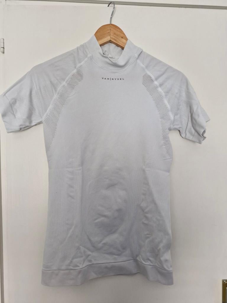 Fiersondershirt met korte mouwen "Van Rysel" medium, Fietsen en Brommers, Fietsaccessoires | Fietskleding, Ophalen of Verzenden