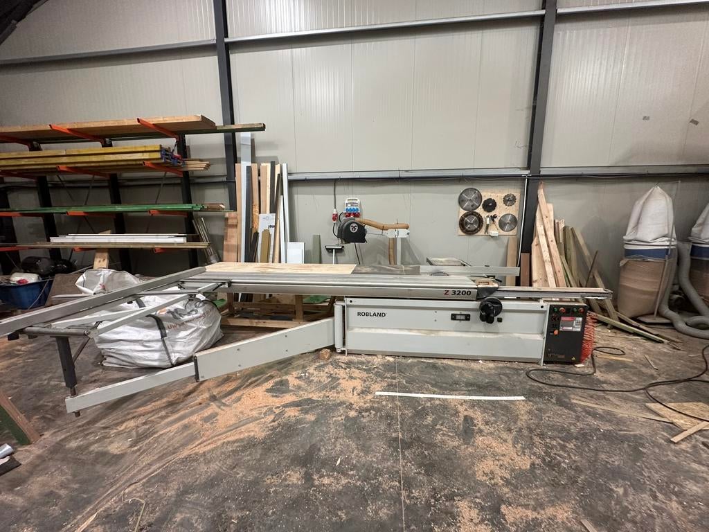 Robland z3200 paneelzaag 400v, Enlèvement