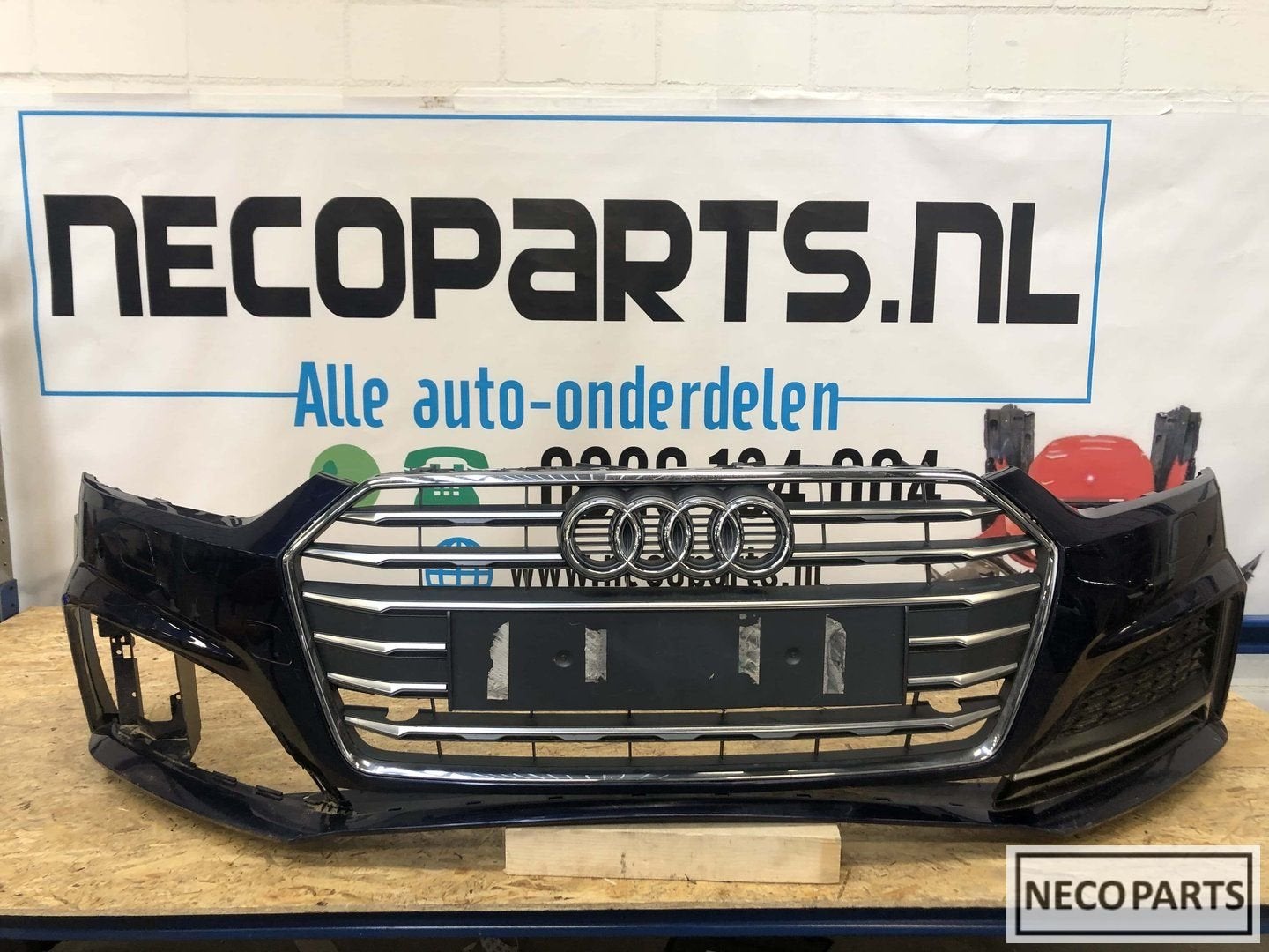 Audi A5 B9 8W F5 S5 s line voorbumper grill 8W6807437FL, Auto-onderdelen, -, Voor, -, Bumper