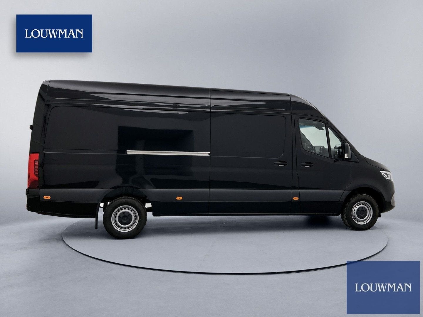 Mercedes-Benz Sprinter 317 1.9 CDI PRO L3H2 3500 KG Trekgewi, Automaat, Zwart, Bedrijf, Diesel