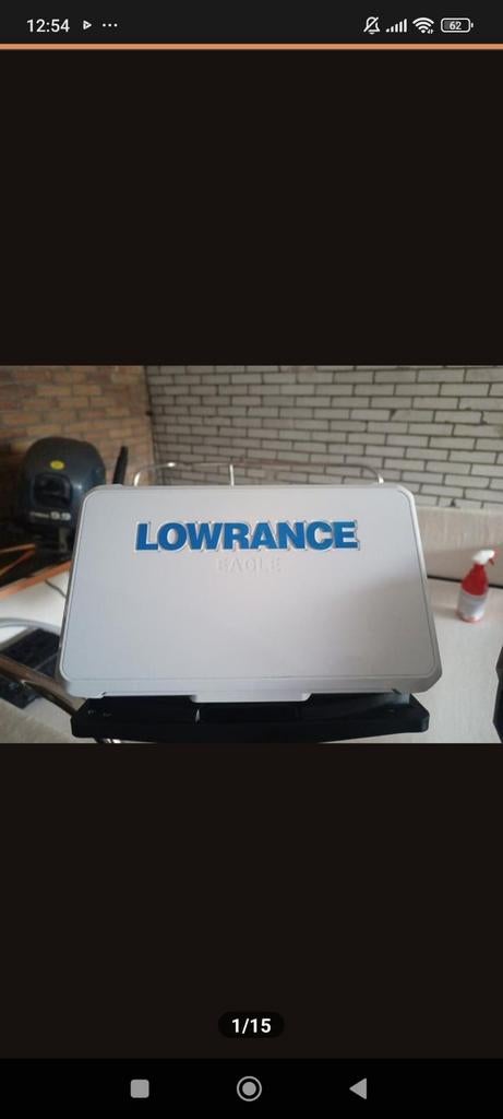Lowrance Eagle Eye 9 fishfinder, Watersport en Boten, Ophalen, Zo goed als nieuw, Complete set