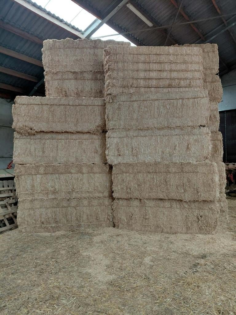 Gehamerd stro, Ophalen