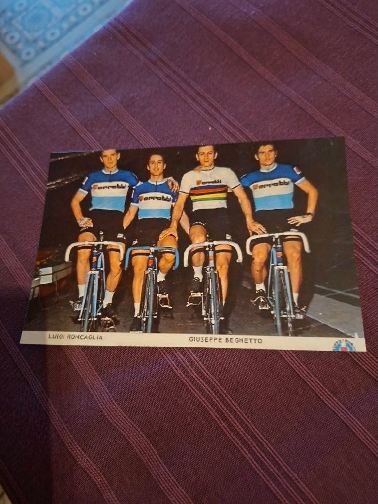 Foto (Repro) Ferretti, Verzamelen, Sportartikelen en Voetbal, Ophalen of Verzenden, Zo goed als nieuw, Poster, Plaatje of Sticker