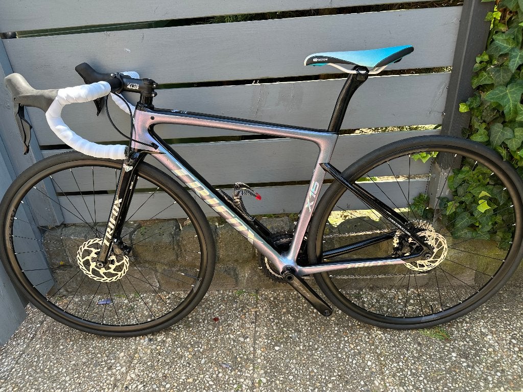 CARBON RACEFIETS TRIFOX X16 TA 46 cm., Overige merken, 28 inch, Carbon, Zo goed als nieuw