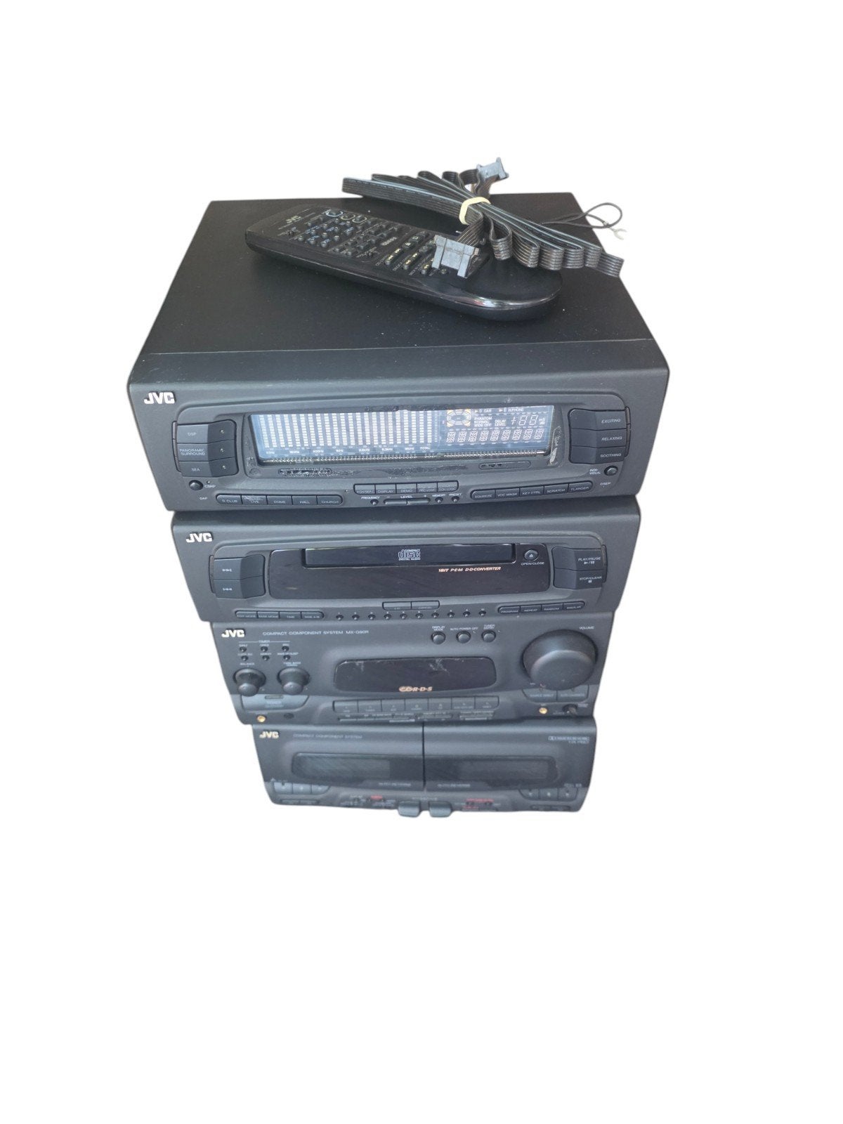 Chaîne Hi-Fi JVC XT-G90RBK complète avec enceintes, télécomm, Enlèvement, JVC