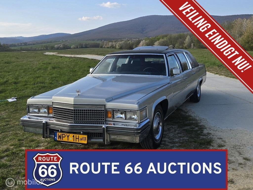 Cadillac Fleetwood Limousine | 1979 | Route 66 Auctions, Autos, Cadillac, Achat, Entreprise, Boîte manuelle