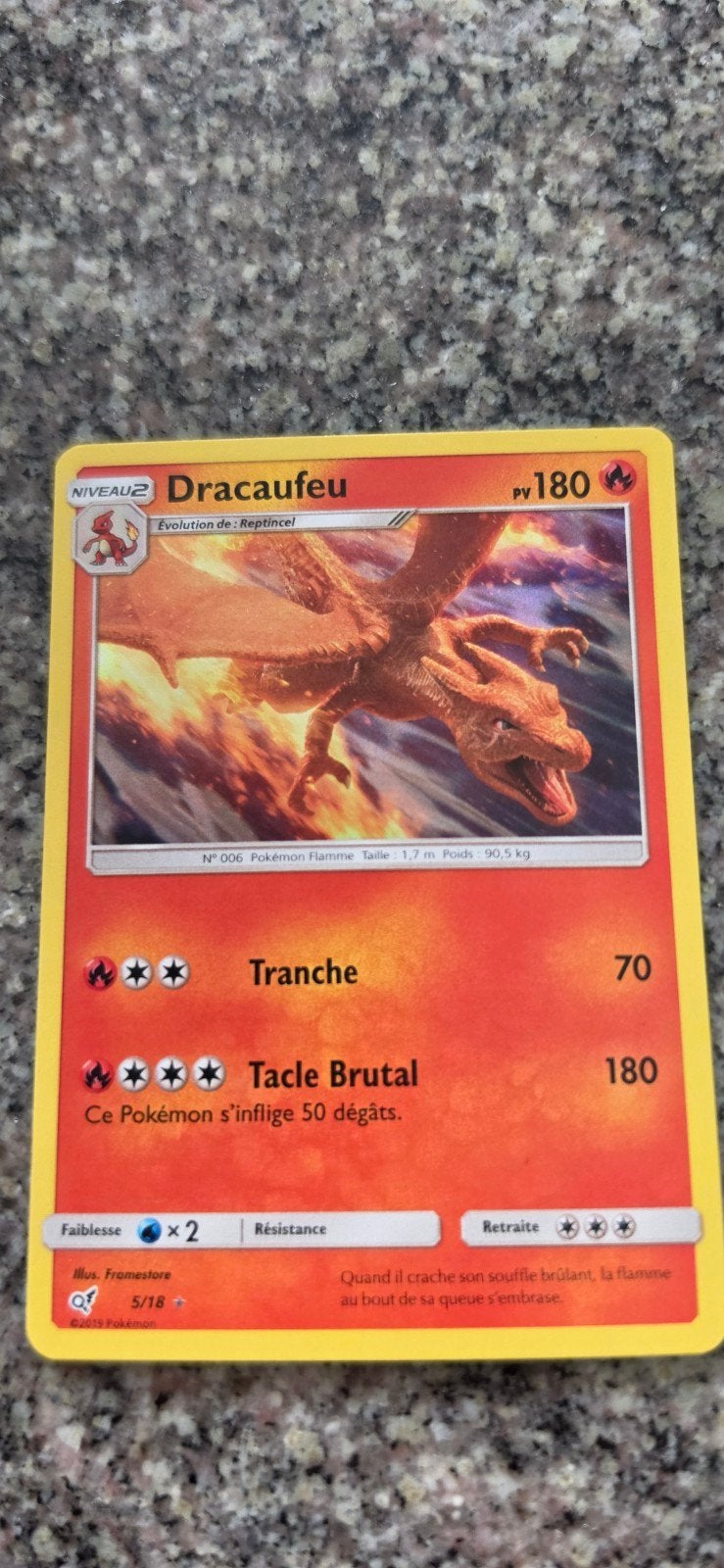 carte pokemon Dracaufeu, Enlèvement, Comme neuf