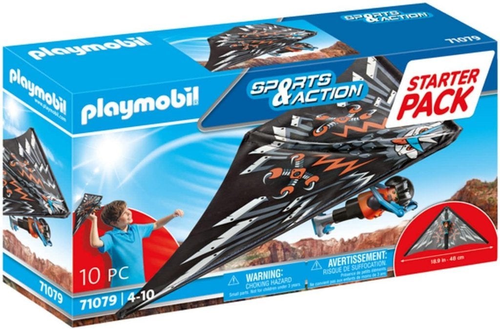 Playmobil Sports & Action Deltavlieger 71079 nieuw, Complete set, Overige typen, Nieuw, Ophalen of Verzenden