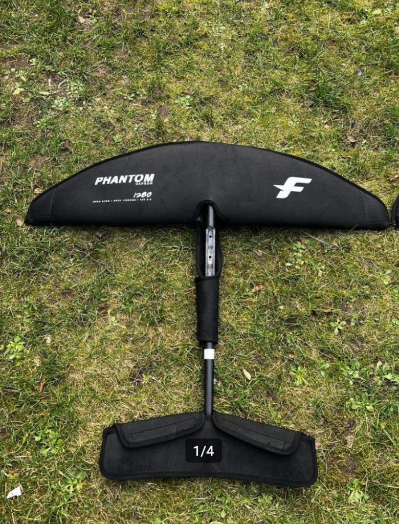 Wingfoil F-One Phantom 1280 carbon, Watersport en Boten, Ophalen, Gebruikt, Wingsurf-hydrofoil