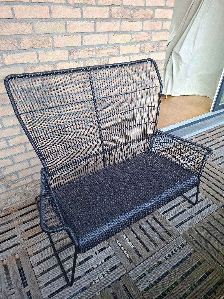 IKEA 2-deurs buitenbank TALLSKÄR, Tuin en Terras, Tuinstoelen, Ophalen, Zo goed als nieuw