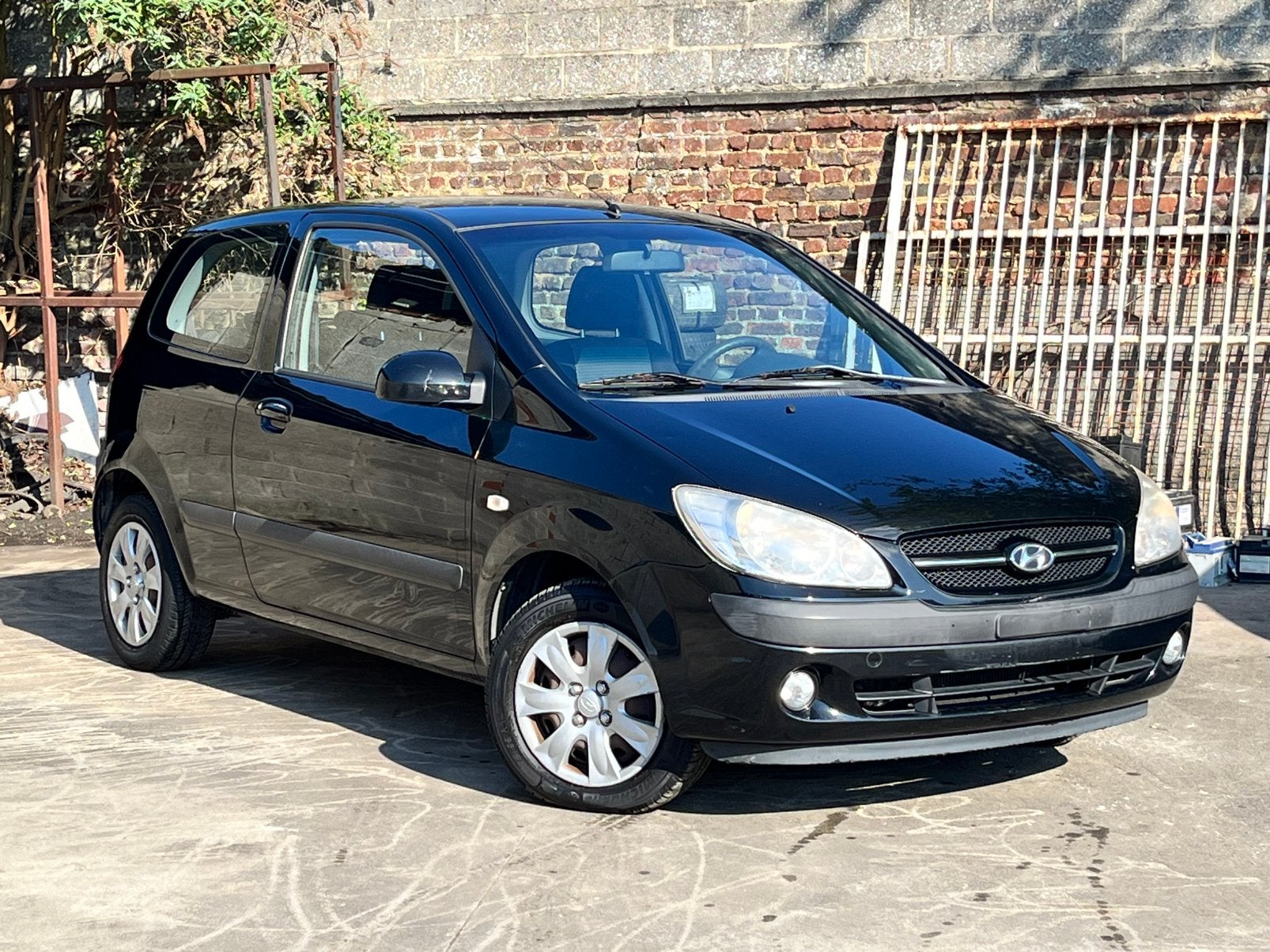 Hyundai getz / 1.5 / Euro 4 / diesel, Auto's, Hyundai, Voorwielaandrijving, Zwart, 65 kW, Zwart