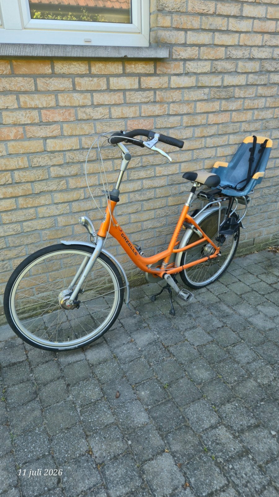 damesfiets Gazelle, Ophalen, Gazelle