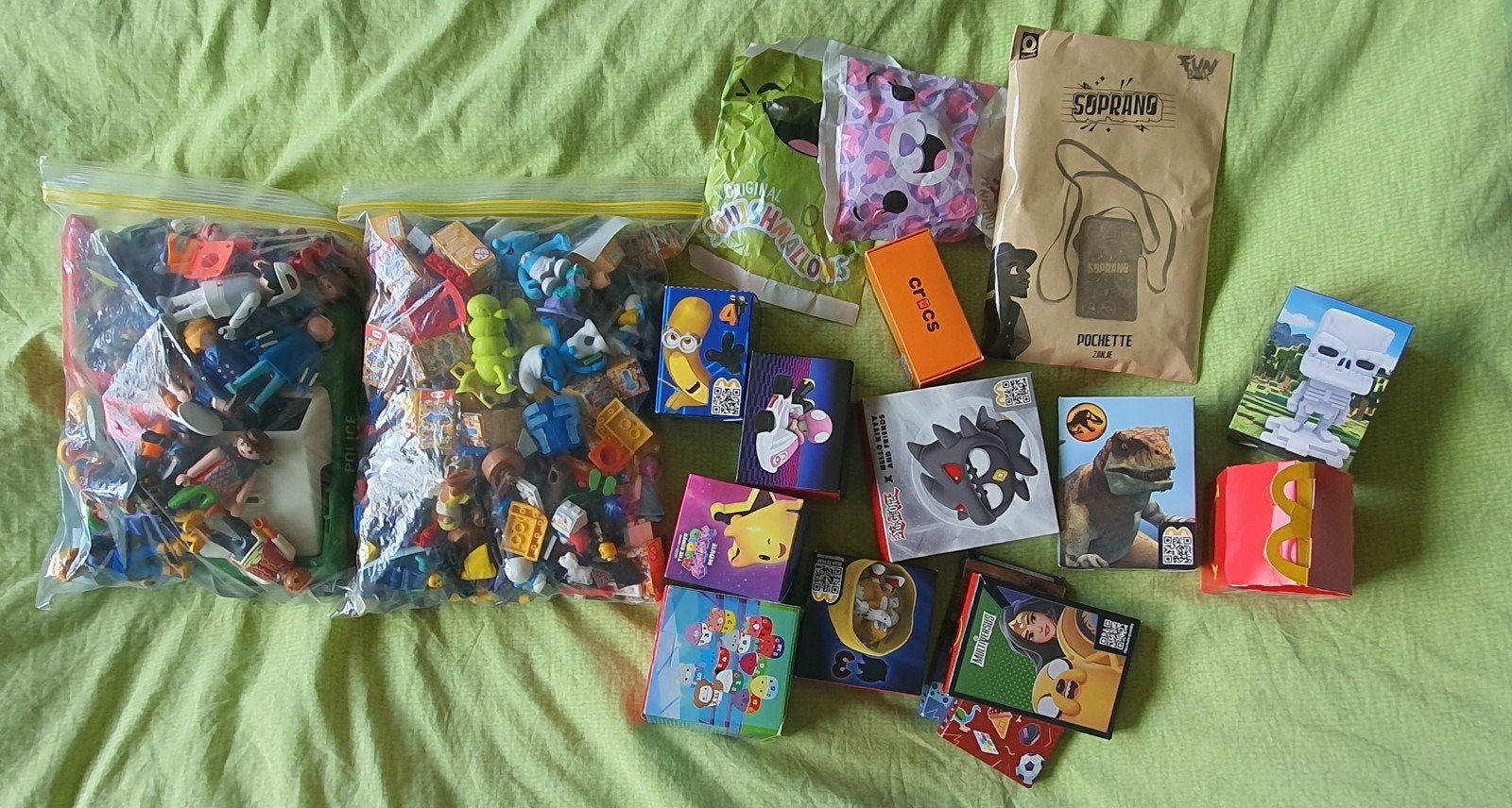 speelgoed smurfen playmobil bouwstenen, Ophalen