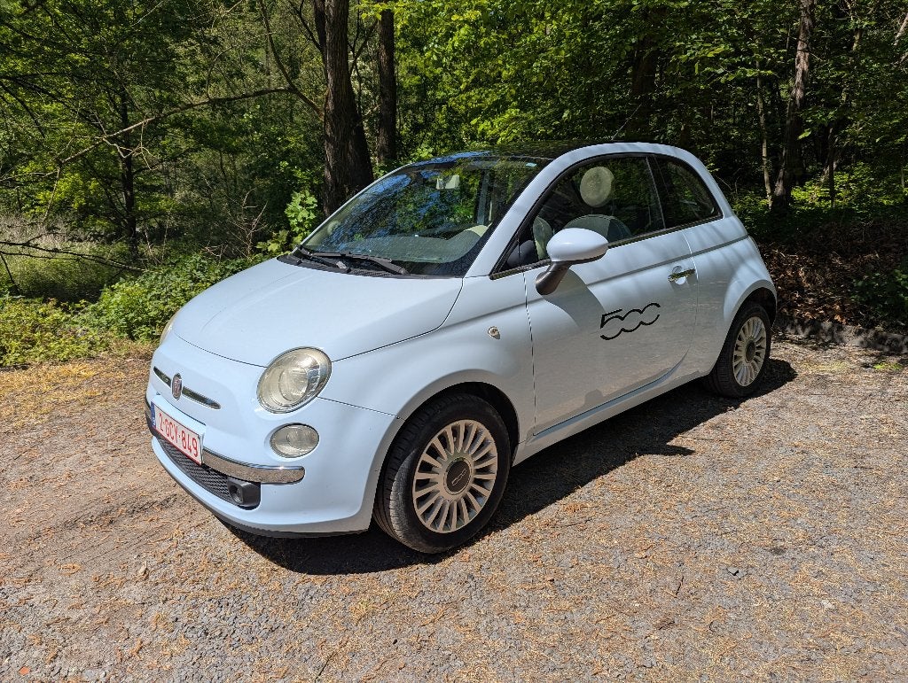 Fiat 500 1.4 Lounge, 2007, Autos, Euro 5, 1370 kg, Boîte manuelle, Particulier