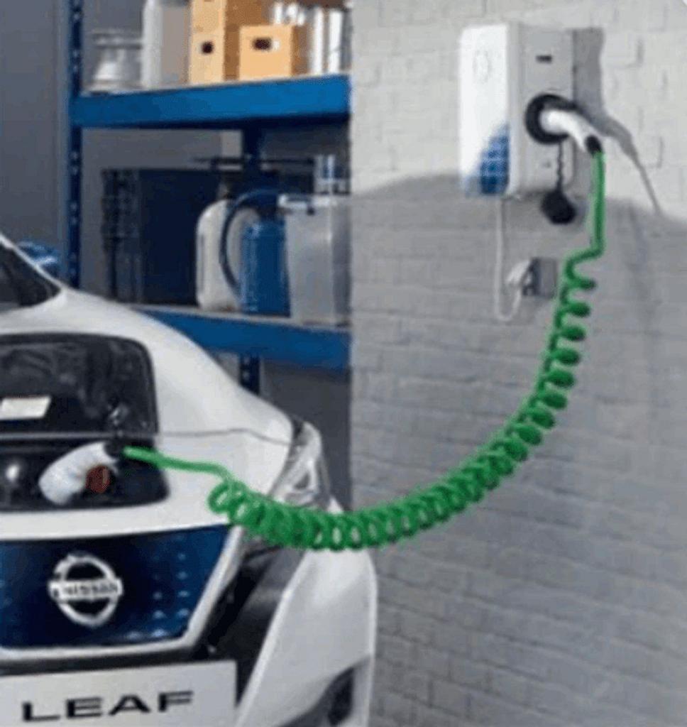 Laadkabel elektrische Hybride nieuw Nissan Leaf 2018- KB2450, Autos : Divers, Bornes de recharge, -, Câble de charge, -, -