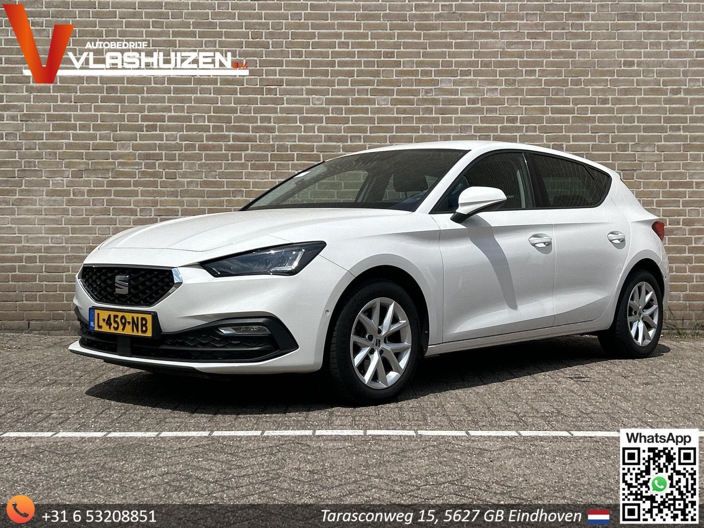 Seat Leon 1.0 TSI Style Business Intense | € 7.800,- NETTO!, Auto's, Seat, Leon, Wit, Bedrijf, Grijs