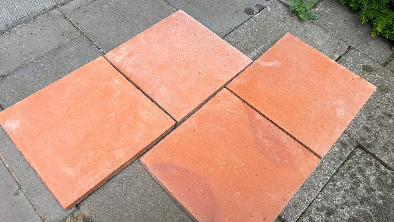 Carrelage en terre cuite rouge, Ophalen, Zo goed als nieuw