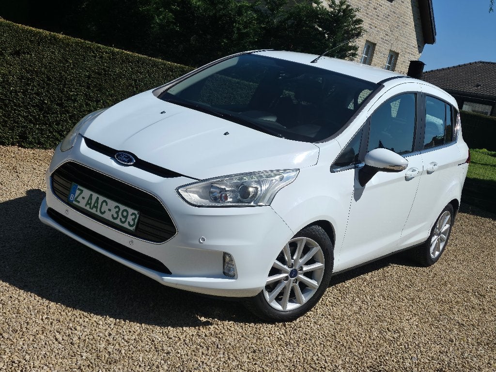 Ford B-MAX BENZINE TITANIUM PREMIUM VERSIE, B-Max, Wit, Bedrijf, 5 deurs