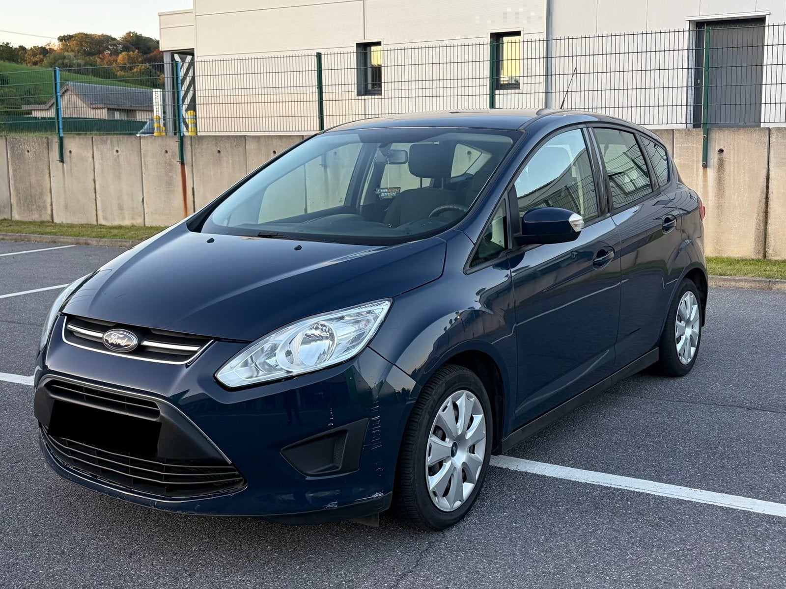Ford C-Max 1.6 Benzine 2015, Auto's, Voorwielaandrijving, 4 cilinders, 149 g/km, Blauw