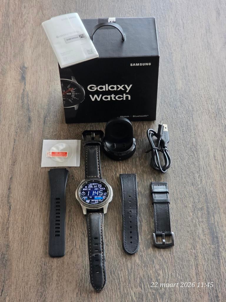 Montre Galaxy 46 mm SM-R800, Étanche, Enlèvement, Utilisé, Samsung Galaxy