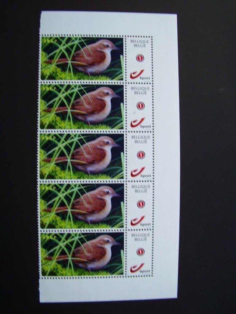 Vogel / A.B.C.P. Duostamp x 5 - postfris, Postzegels en Munten, Ophalen of Verzenden, Postfris
