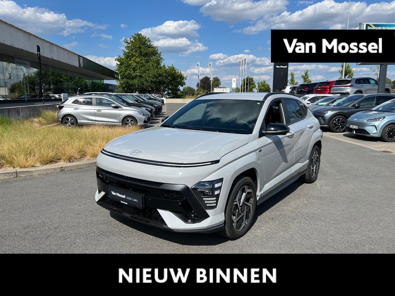 Hyundai KONA 1.6 GDi Hybrid Shine N-Line 6-DCT, Autos, Hyundai, Argent ou Gris, 139 ch, Entreprise, 102 kW