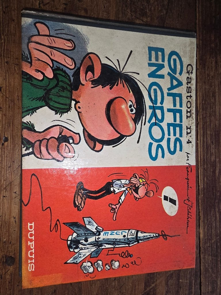 Gaston nr. 4 Dupuis, Boeken, Stripverhalen, Eén stripboek, Ophalen of Verzenden, Zo goed als nieuw, Dupuis