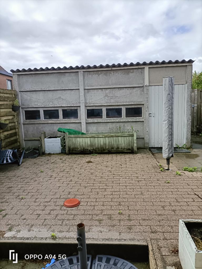 Betonnen kot Gratis, Tuin en Terras, Ophalen, Gebruikt