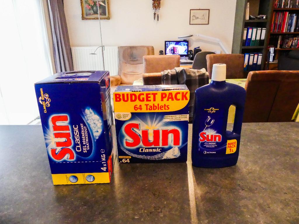 Setje van Sun voor de vaatwasser, Maison & Meubles, Cuisine | Ustensiles de cuisine, Autres types, Enlèvement ou Envoi, Neuf