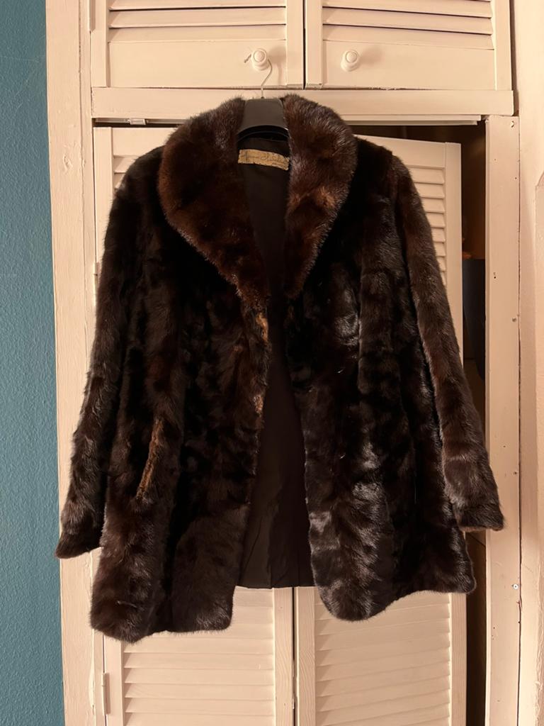 Manteau de fourrure femme Jacques Chuderland vison taille L, Enlèvement ou Envoi, Comme neuf