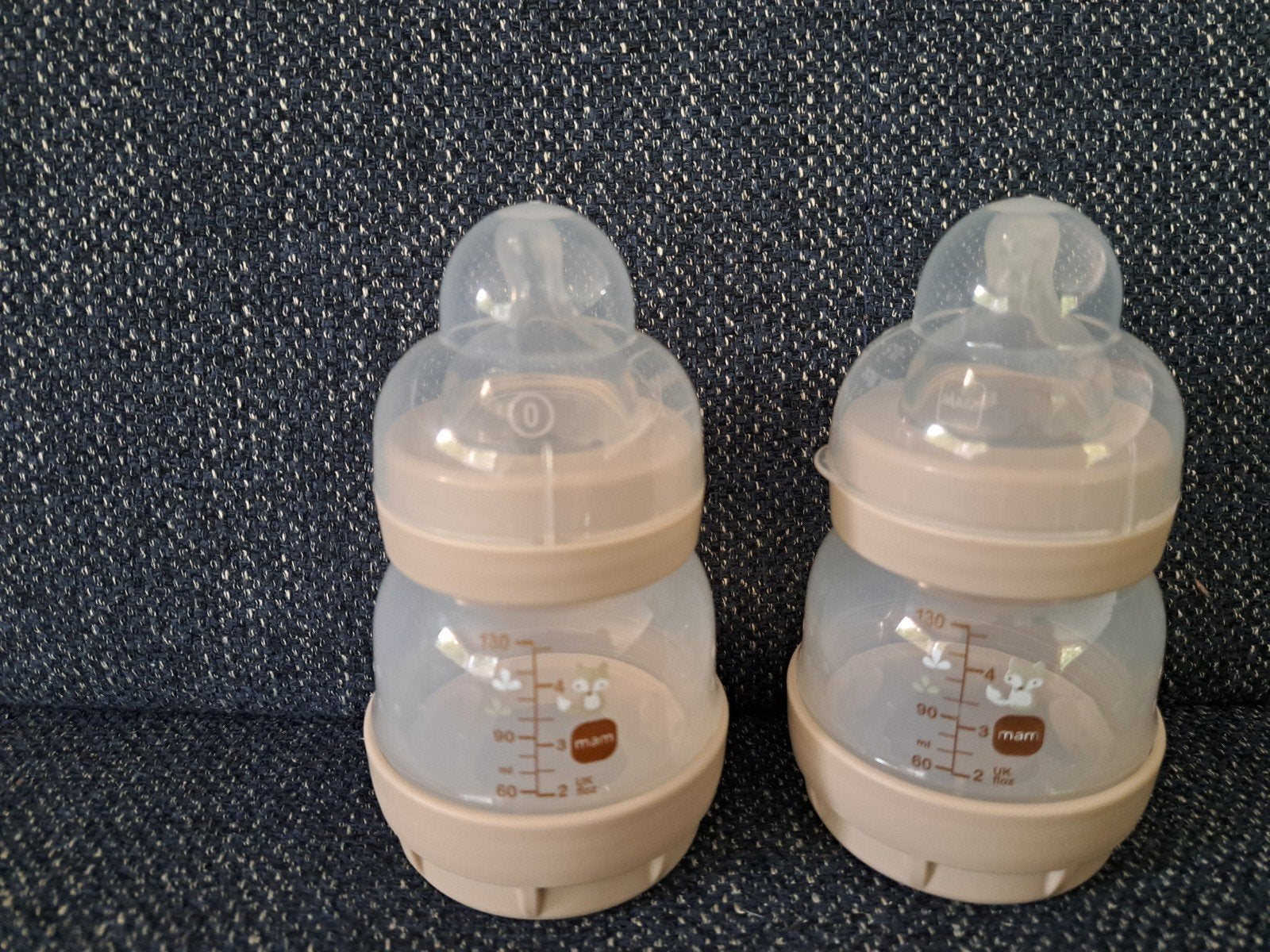 2 Mam flesjes maat 0, Ophalen, Zo goed als nieuw, Babyfles, Overige merken