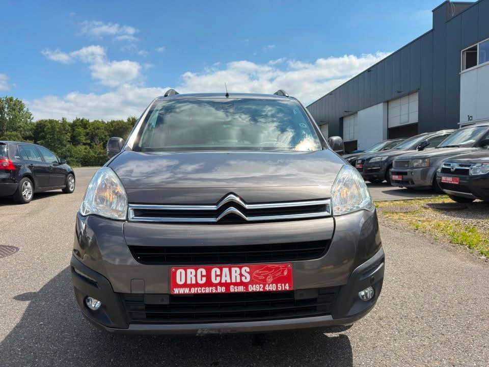 Citroën Berlingo 1.2i Multispace 5PL GARANTIE + AIRCO, Auto's, 1198 cc, 5 deurs, 3 cilinders, 119 g/km