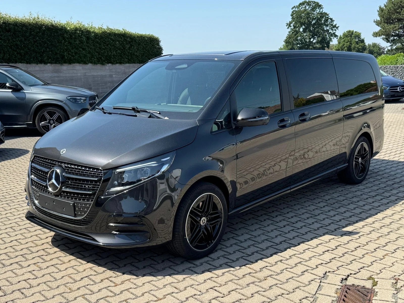 Mercedes-Benz V-Class 300d 4Matic lichte-Vracht Amg-Pack L3, Autos, Argent ou Gris, Entreprise, Carnet d'entretien, 2500 kg
