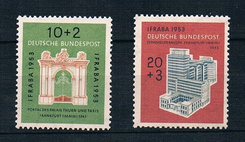 Michel 171/172 postfris, Postzegels en Munten, Postzegels | Europa | Duitsland, Postfris, BRD, Ophalen of Verzenden