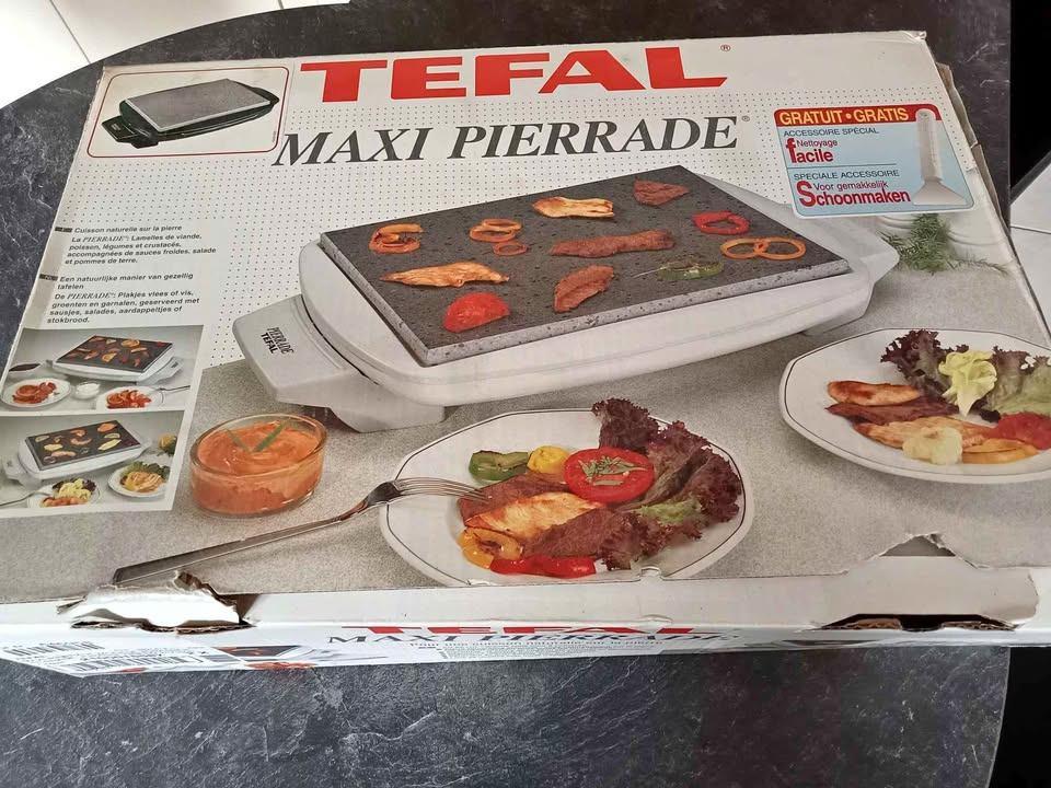 Pierrade Maxi Tefal, Enlèvement, Utilisé