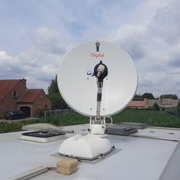 automatische schotelantenne motorhome, Audio, Tv en Foto, Ophalen, Gebruikt