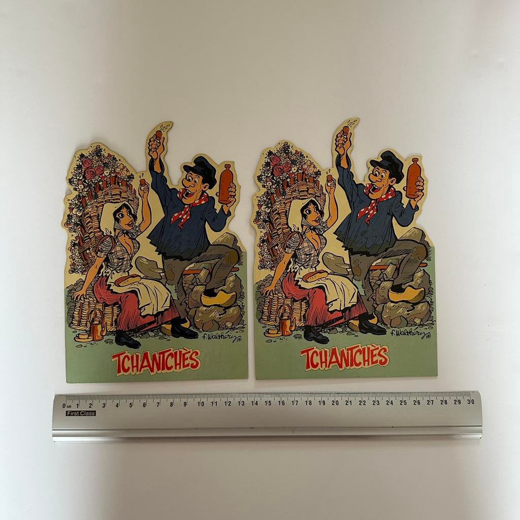 François Walthéry : Natacha, Tanchtcès BédéCoupe 1988, Verzenden, Overige figuren, Zo goed als nieuw, Plaatje, Poster of Sticker